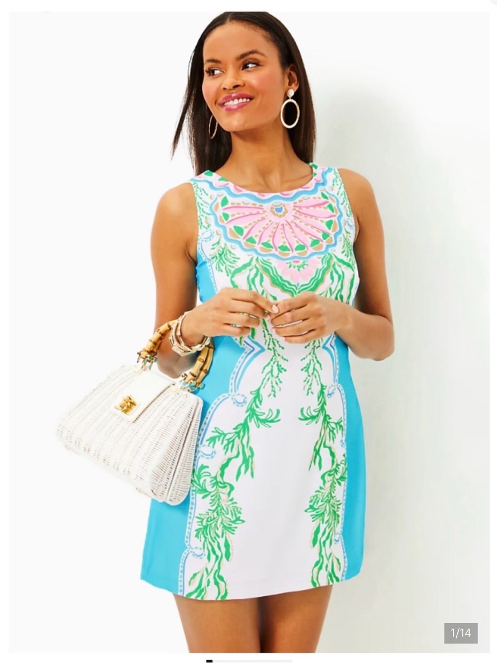 Lilly Pulitzer Donna Sleeveless Romper, Size 10